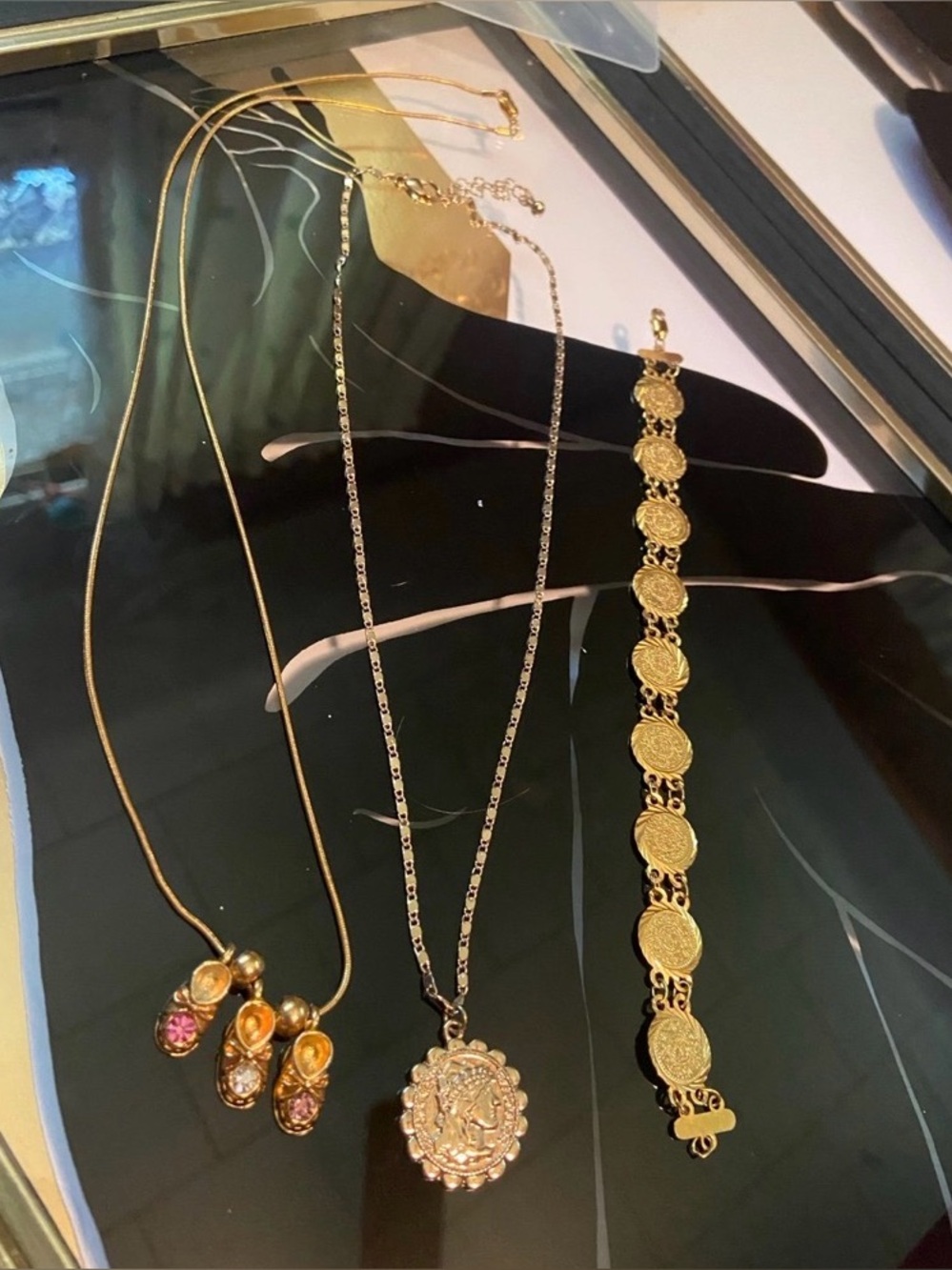 Estate Gold Jewelry lot # 42